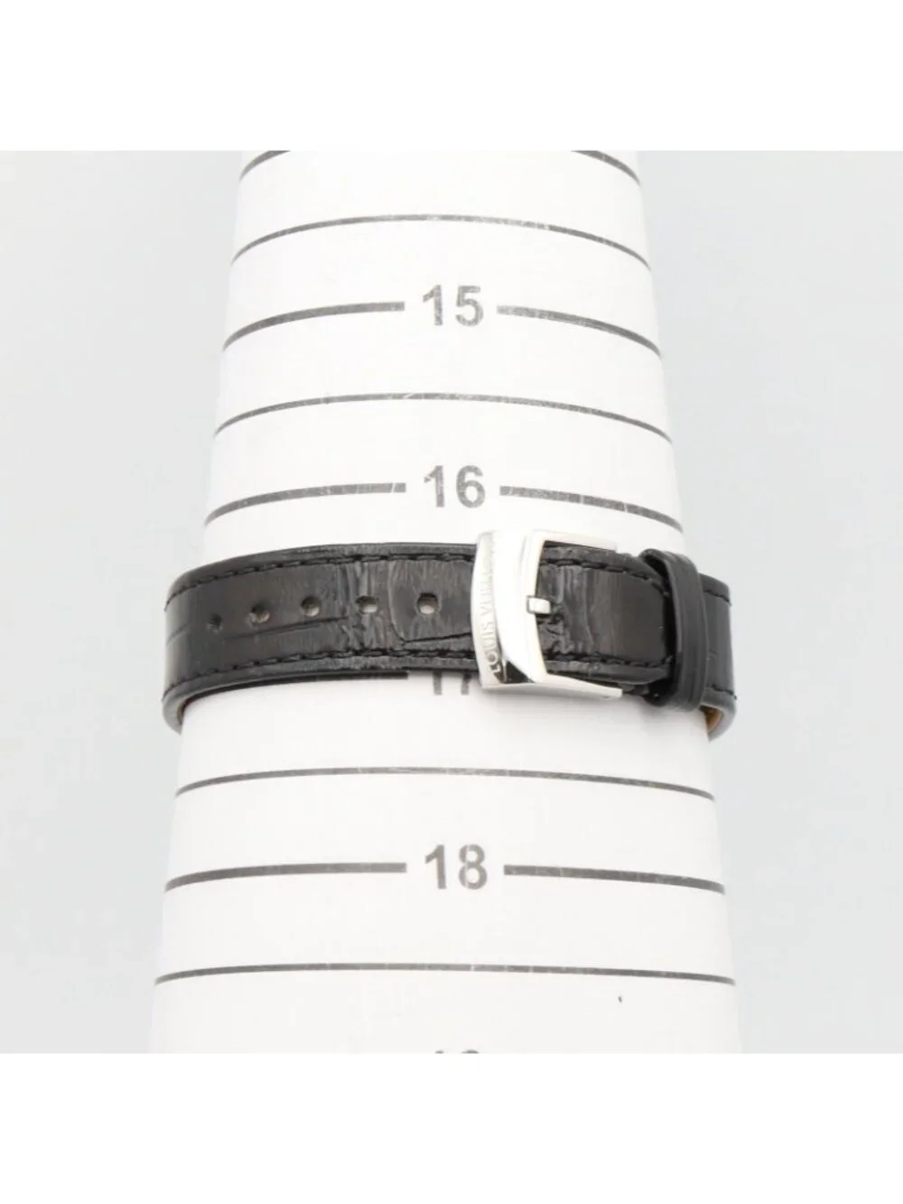 Louis Vuitton Watch Tambour Moon Divine 28 Black Stainless Steel